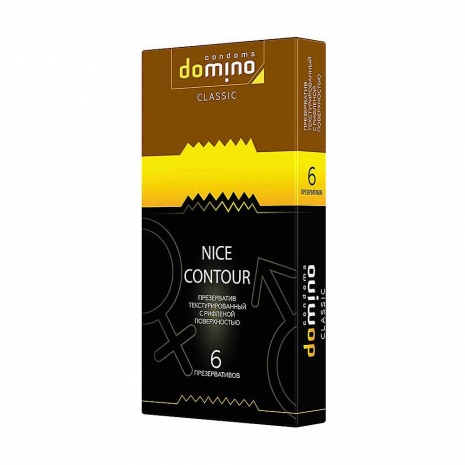 Презервативы Domino Classic ( 6шт) Nice Contour 1*24*300