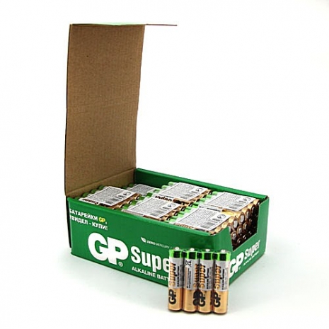 Батарейки GP LR6 Super спайка 4шт0